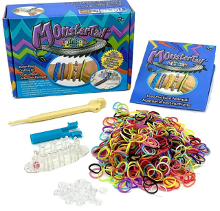 Monster-Tail™ - cestovní set - výrobky a náramky z gumiček